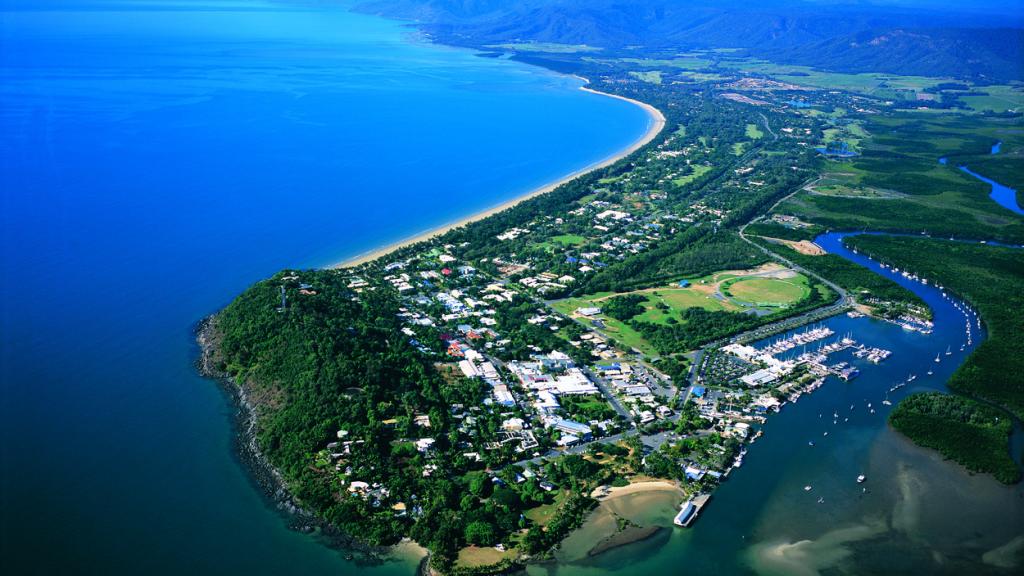 Aerial of Port Douglas